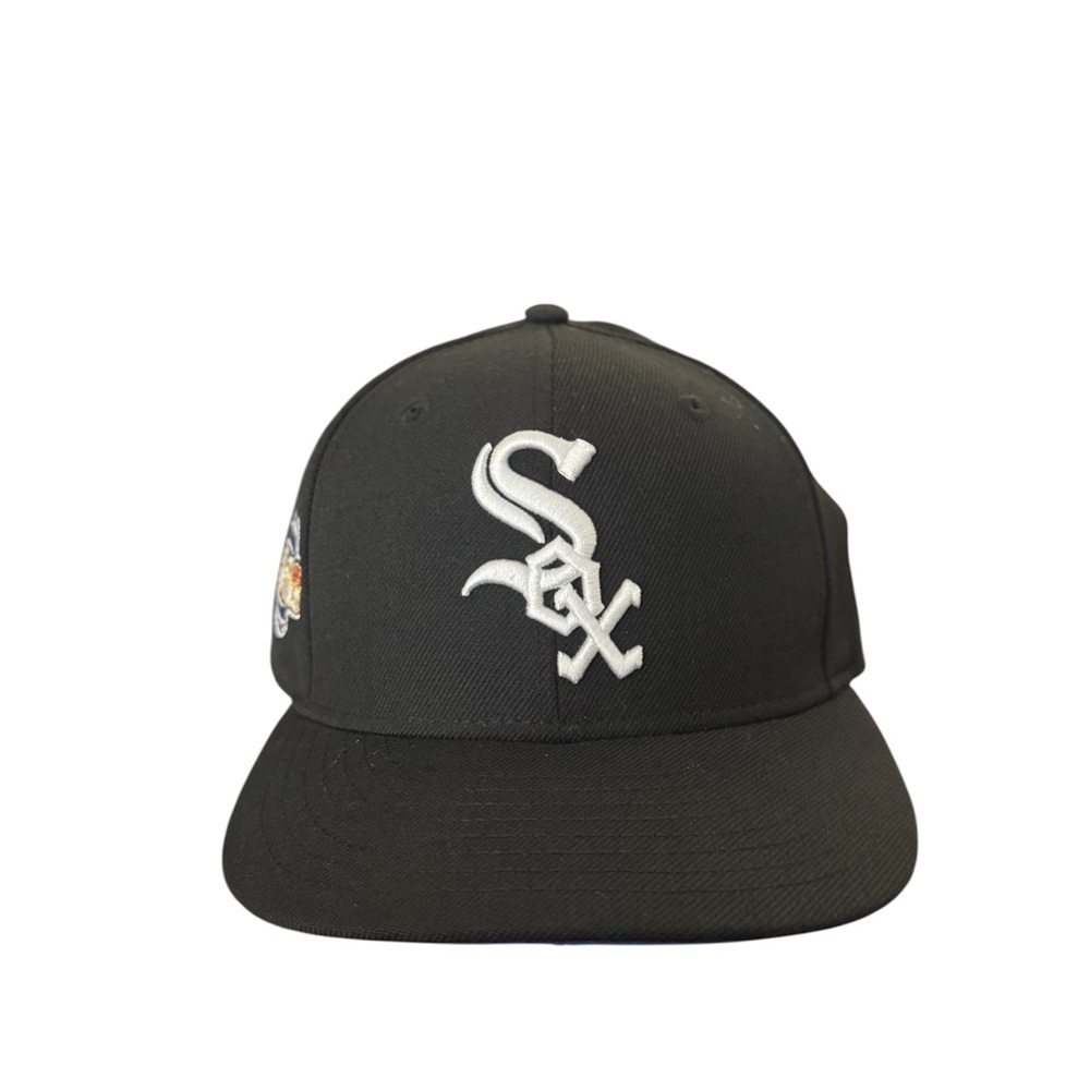 New Era Black and White Cap
